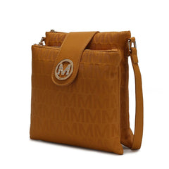MKF Collection Marietta M Signature Womens Handbag Crossbody Bag by Mia K