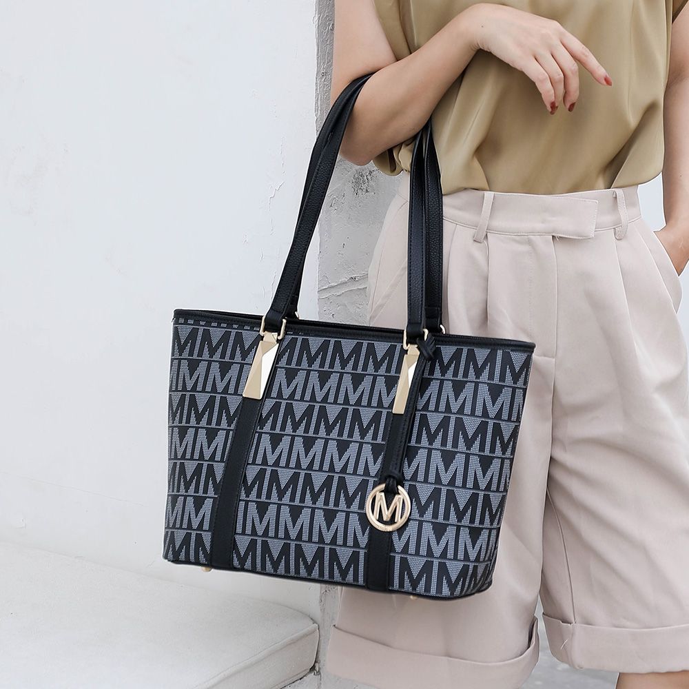 MKF Collection Marimar M Signature Women's Tote Bag – 4 Pcs set by Mia K
