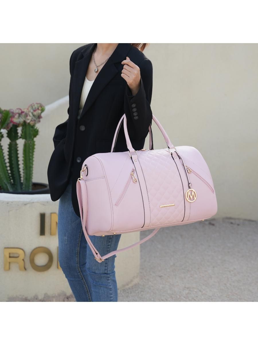 MKF Collection Allegra Vegan Leather Women Duffle by Mia k