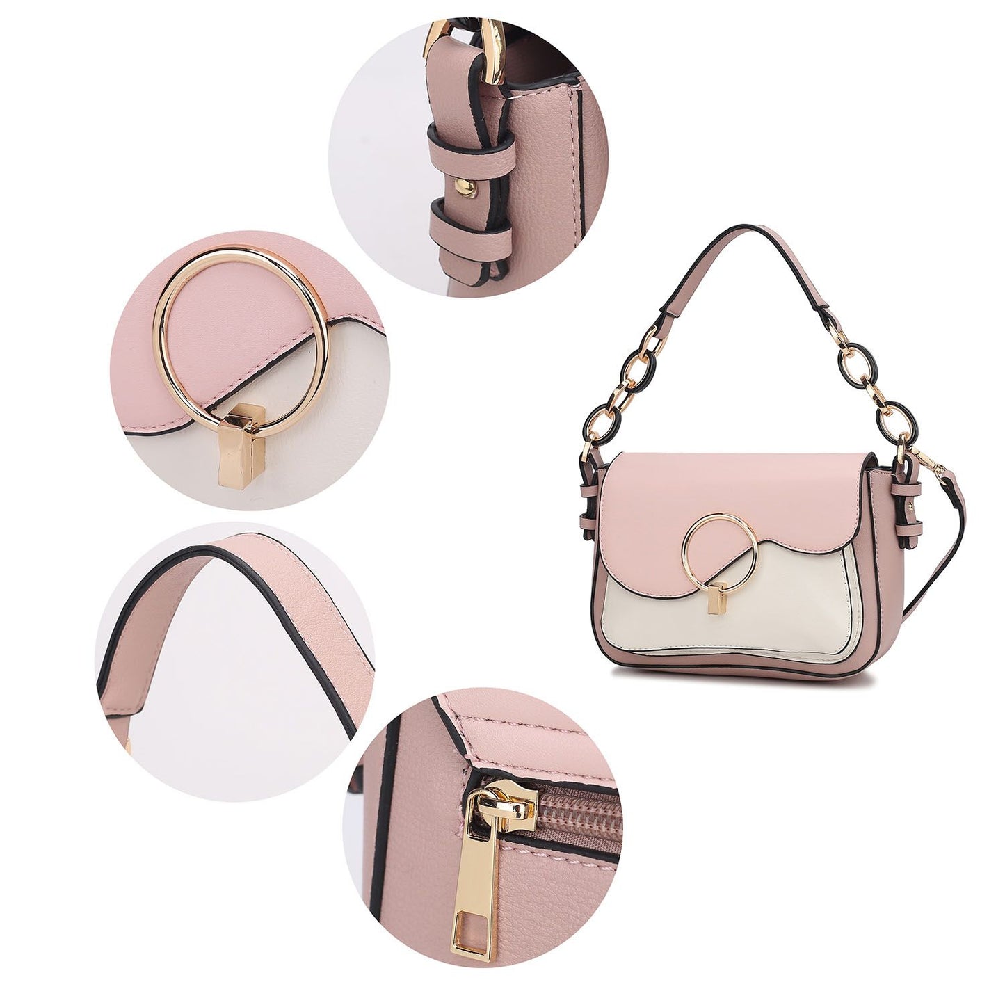 MKF Collection Fantasia Shoulder Crossbody Bag by Mia K