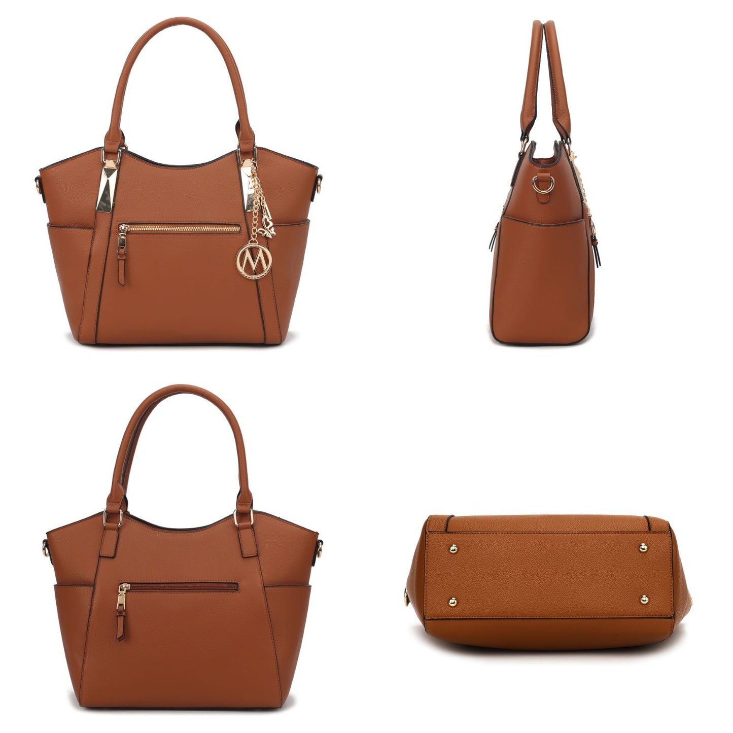 MKF Collection Janise Solid Tote Handbag Women by Mia K