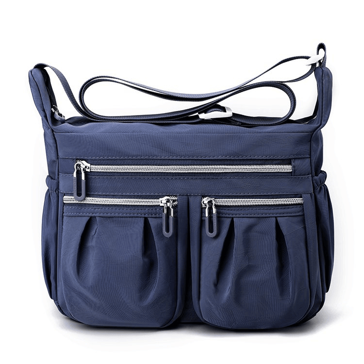 NICOLE & DORIS Women's Cross-body Bags Casual Shoulder Bag Multi Pocket Fashion Satchel Bag Nylon Side Bag