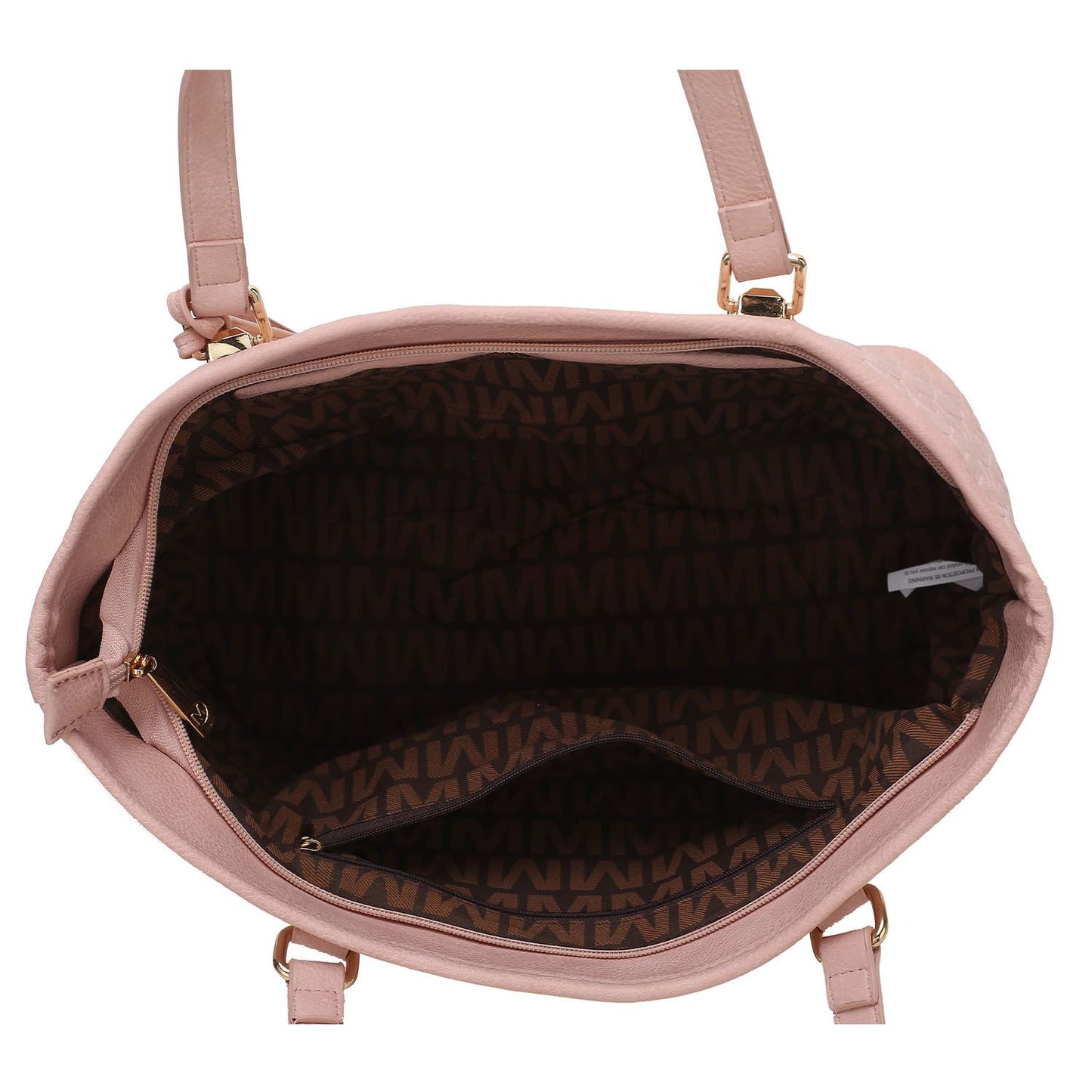 MKF Collection Arya Signature Women Tote Bag, Mini Tote Bag, Pouch and Wristlet Wallet by Mia K