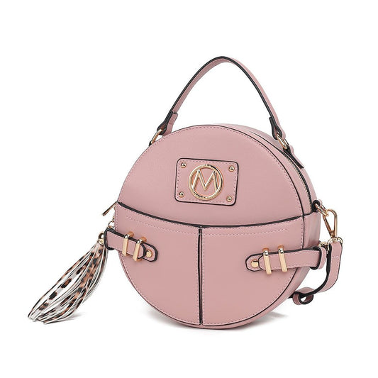 MKF Collection Gayle Crossbody Round Handbag Purse by Mia k.