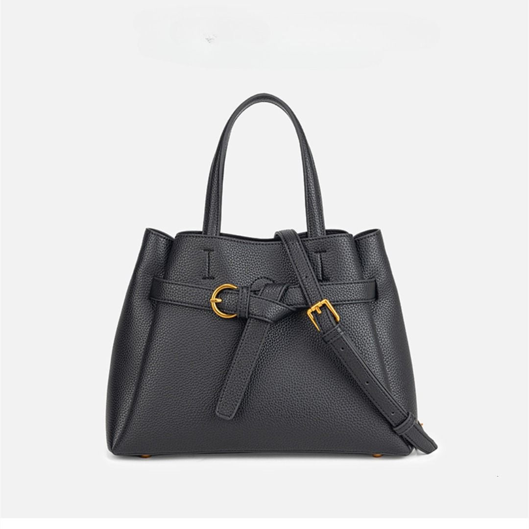 New Korean version of the handheld shoulder bag soft leather new large-capacity multi-compartment women's bags cross-border hot new!