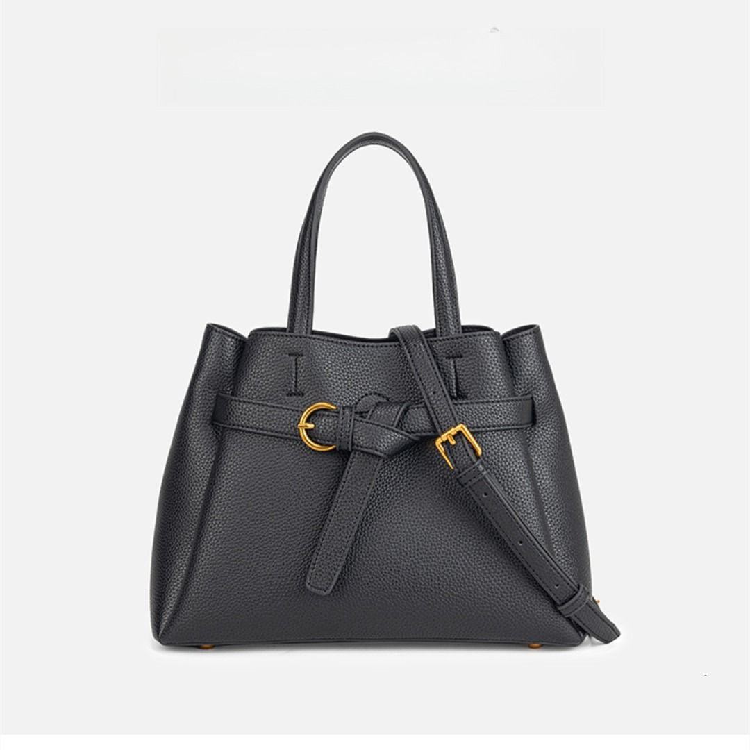 New Korean version of the handheld shoulder bag soft leather new large-capacity multi-compartment women's bags cross-border hot new!