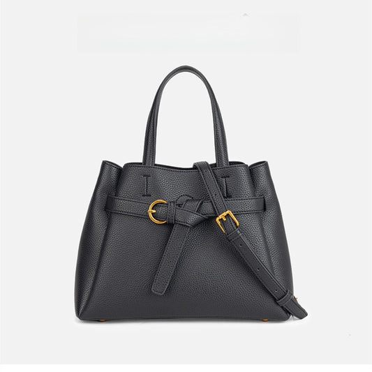 New Korean version of the handheld shoulder bag soft leather new large-capacity multi-compartment women's bags cross-border hot new!