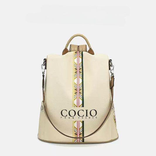 New Colorful Beige Shoulder Bag Simple Hundred models Women's Travel Backpack Cross-border Hot models Women's Bags