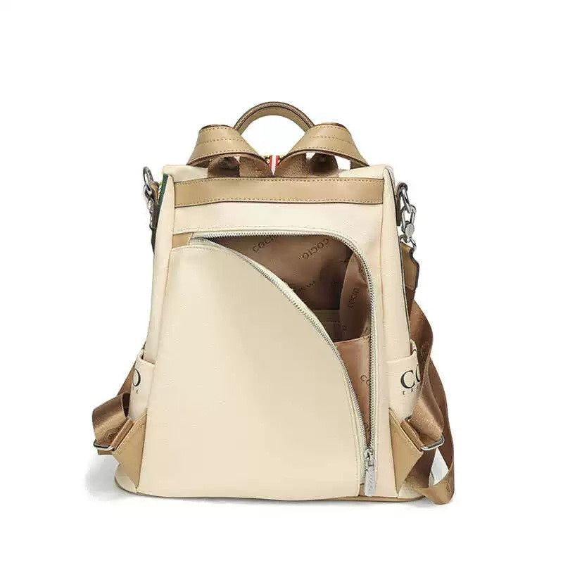 New Colorful Beige Shoulder Bag Simple Hundred models Women's Travel Backpack Cross-border Hot models Women's Bags