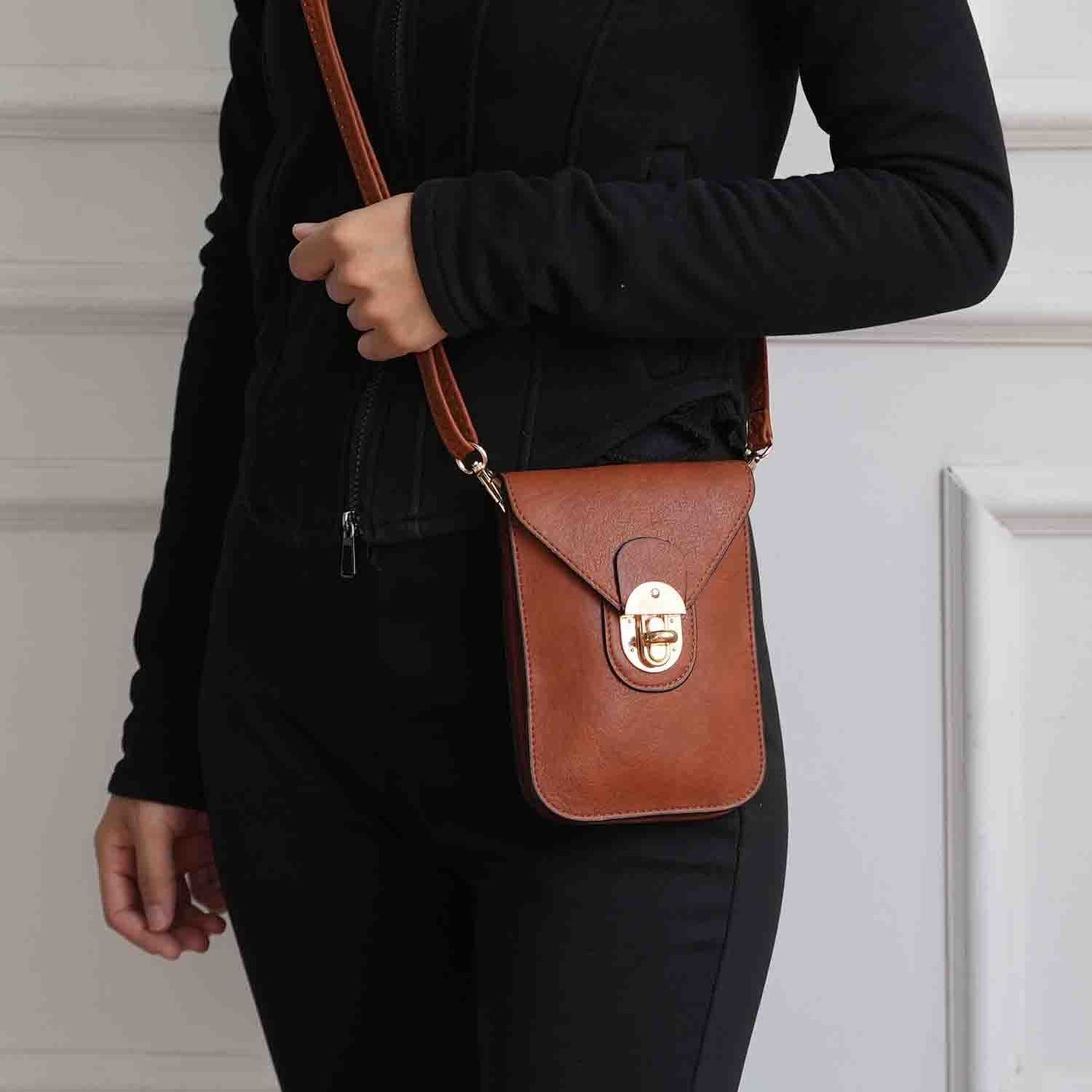 MKF Collection Kianna Medium Phone Crossbody Handbag by Mia K.