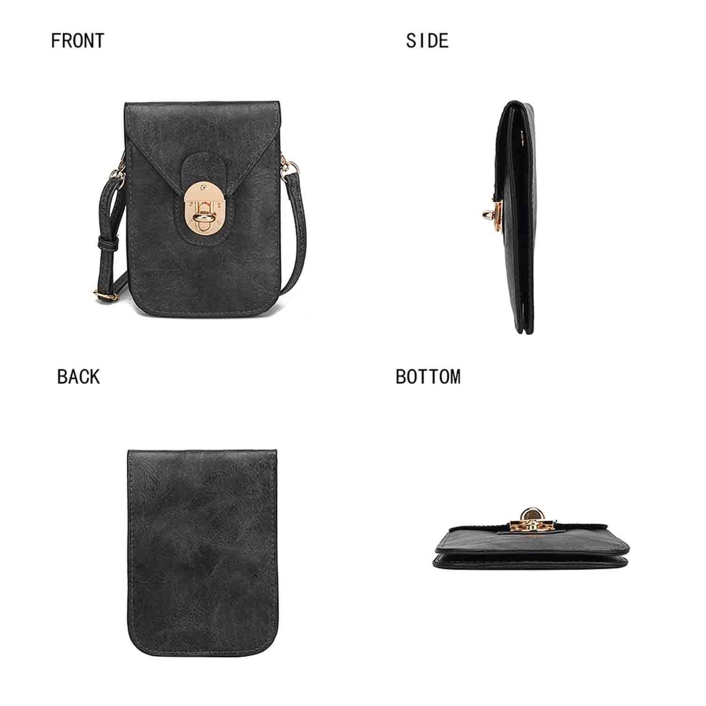 MKF Collection Kianna Medium Phone Crossbody Handbag by Mia K.