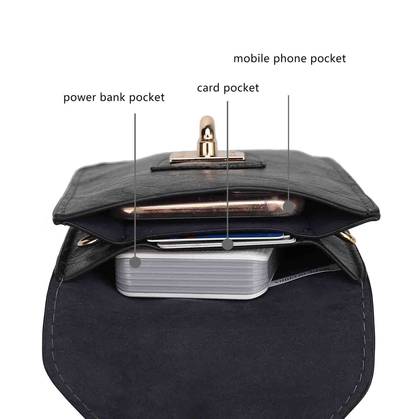 MKF Collection Kianna Medium Phone Crossbody Handbag by Mia K.