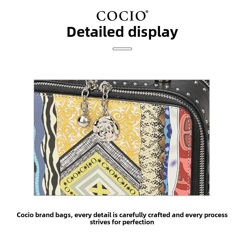 New bohemian style perfume bag niche design models handheld shoulder bag cross-border hot women's bags