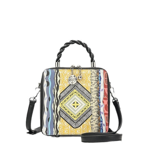 New bohemian style perfume bag niche design models handheld shoulder bag cross-border hot women's bags