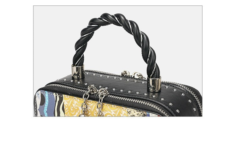New bohemian style perfume bag niche design models handheld shoulder bag cross-border hot women's bags