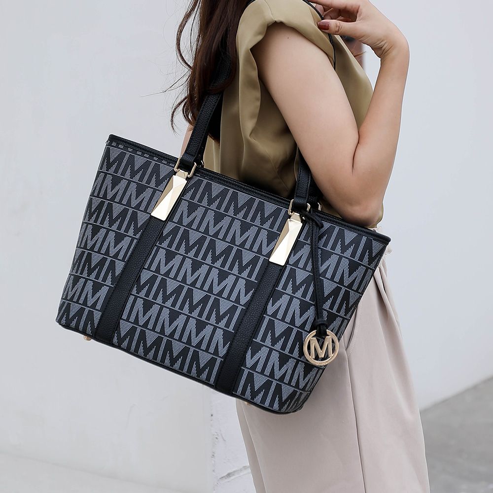 MKF Collection Marimar M Signature Women's Tote Bag – 4 Pcs set by Mia K